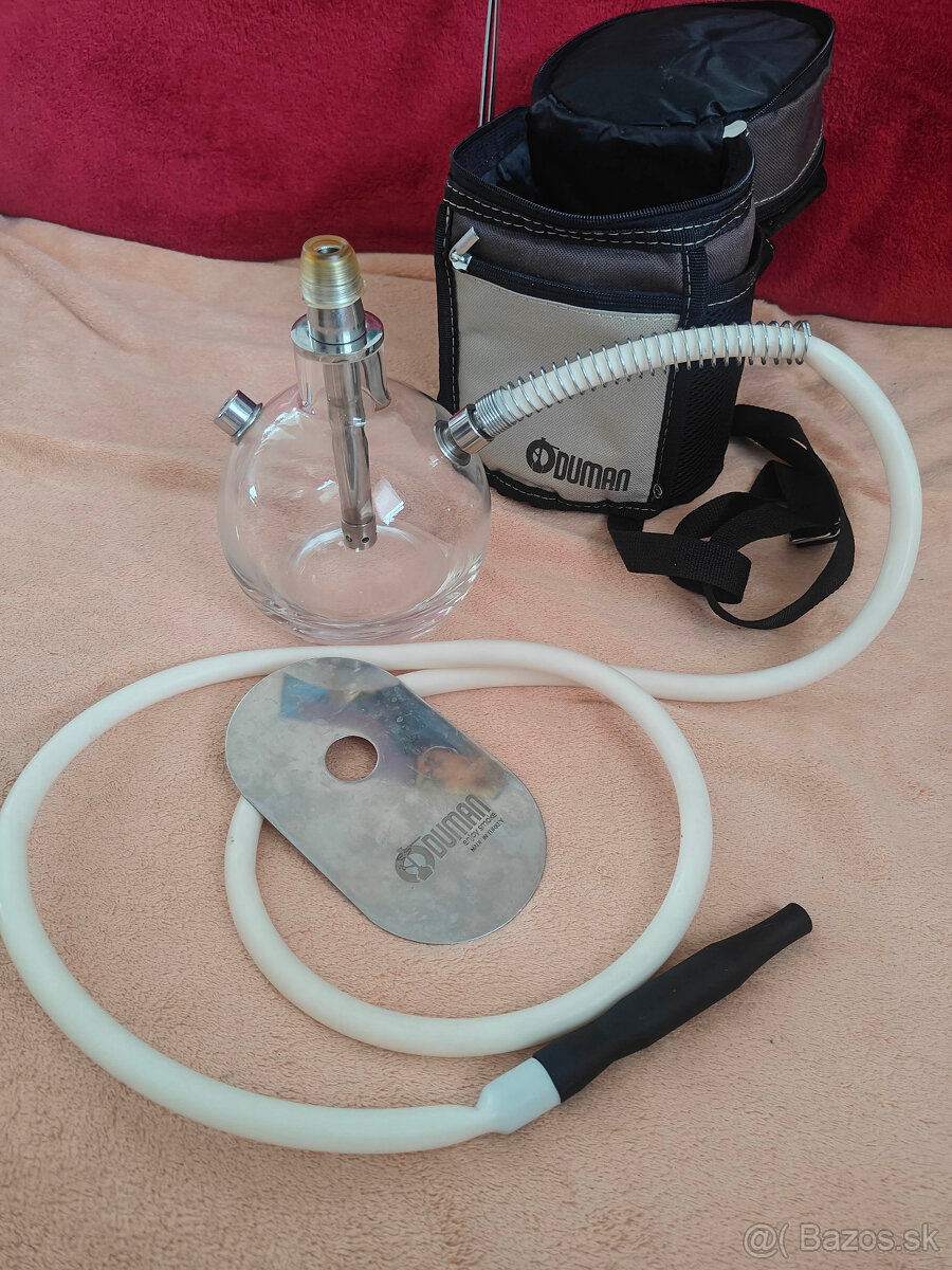 ✅ Vodná fajka Oduman Voyage – TOP stav, kompletný set