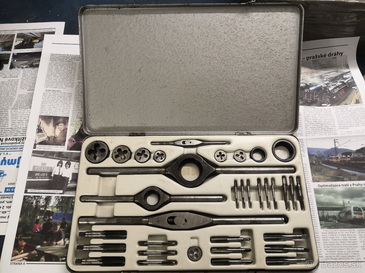 P:sada závitníků narex M1 cssr