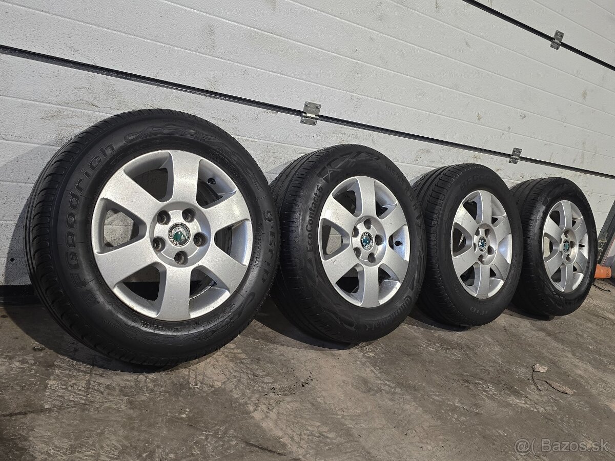 Letná Sada Škoda 5x112+195/65 R15