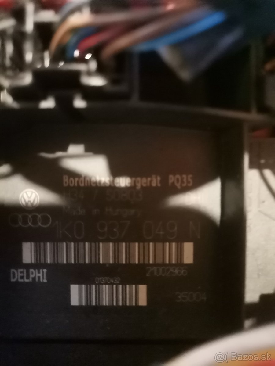 Predám centrálnu bcd jednotku 1K0937049N