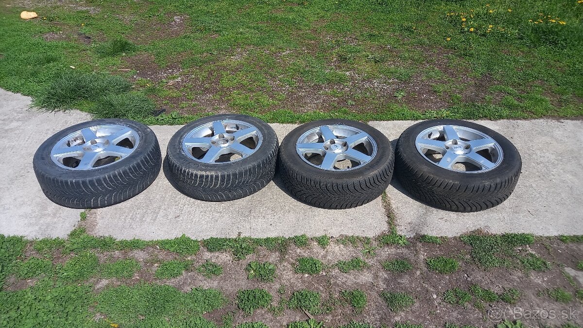 205/55 R16 zimné pneumatiky + disky