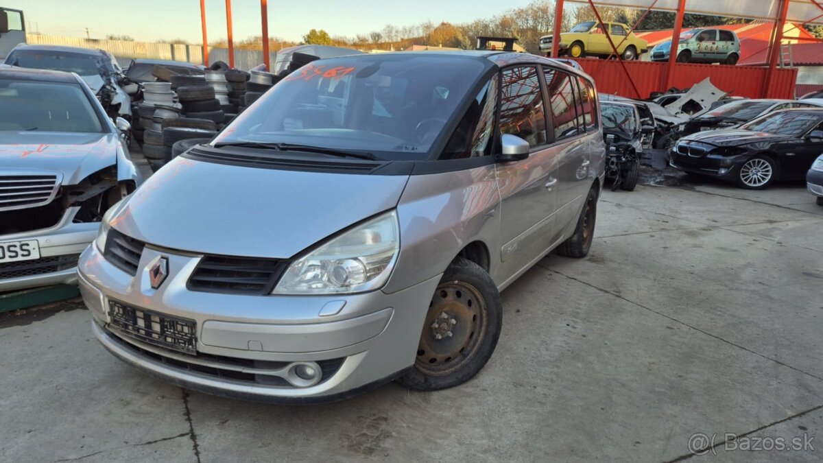 Renault Espace 3,0DCI 133kw a 130kw kód: P9XA7