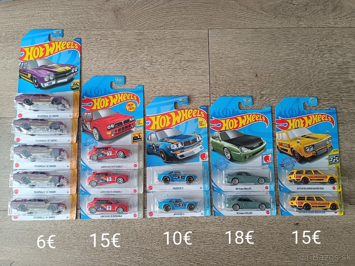 Hotwheels Kroger Exclusive, Dollar General , Mazda , Datsun