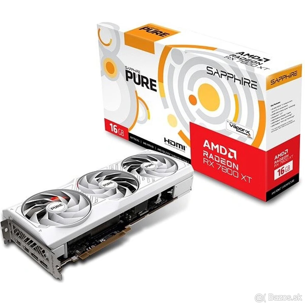 SAPPHIRE PURE Radeon RX 7800 XT GAMING OC 16GB