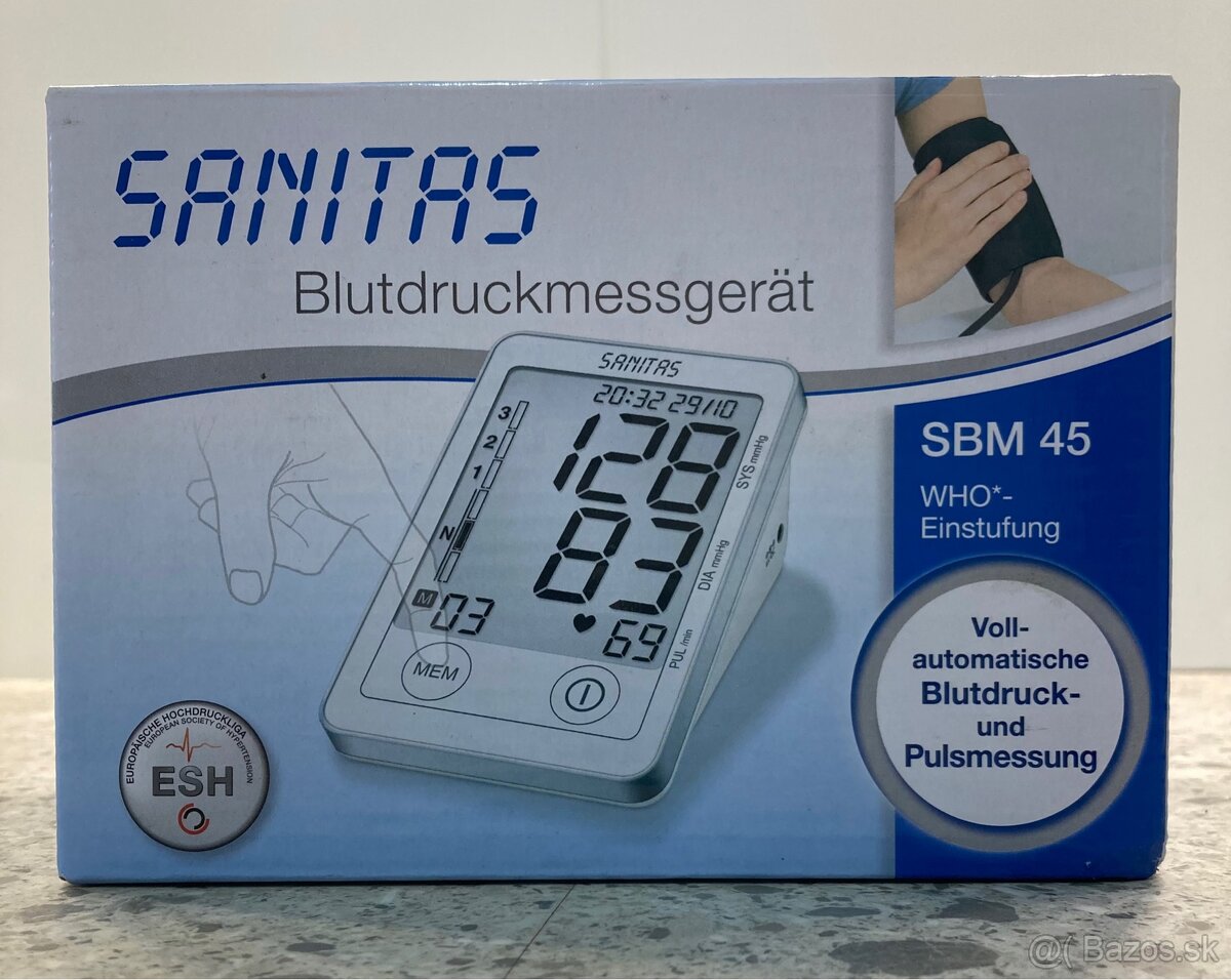 Tlakomer Sanitas SBM45-Nepoužitý
