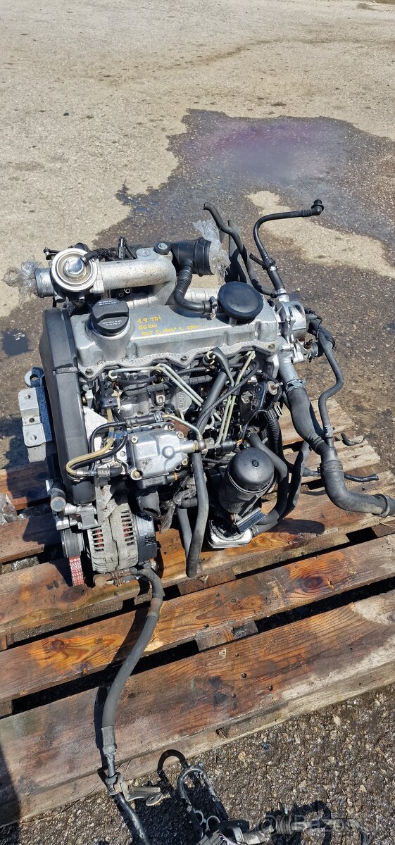 Predám komplet motor 1.9 tdi 66kw