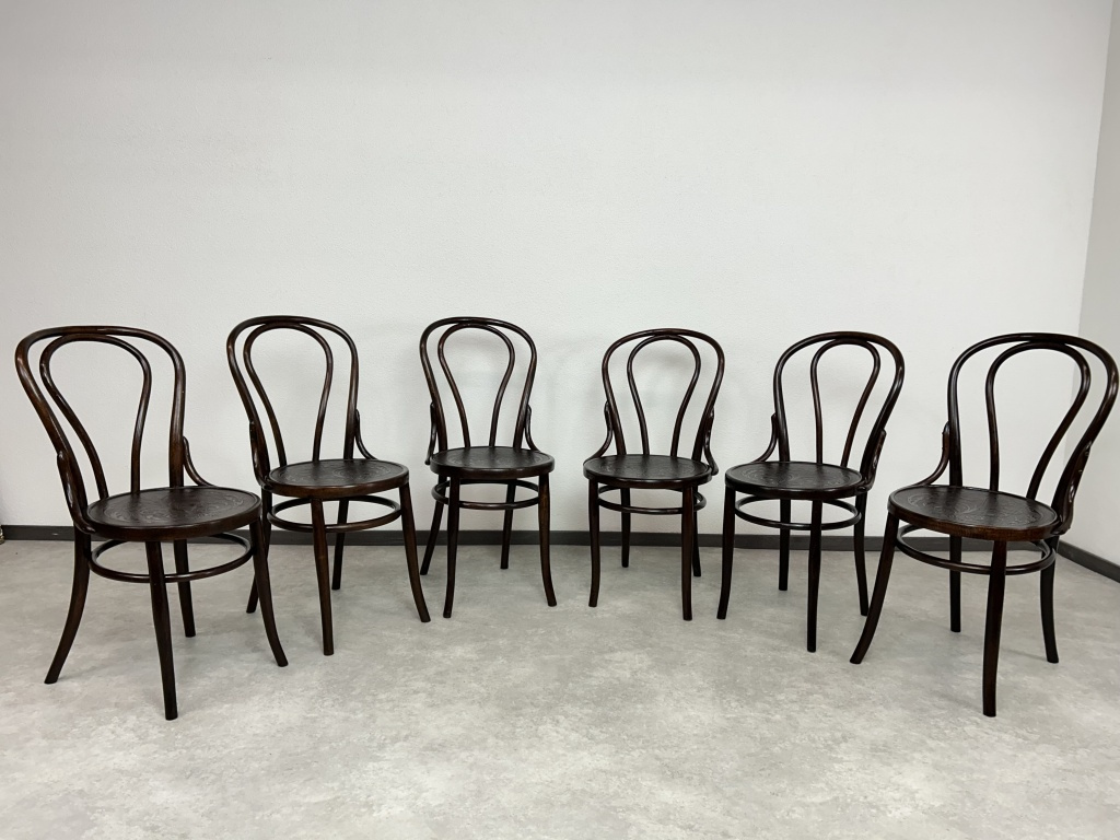 6ks stoličky model - Thonet 18