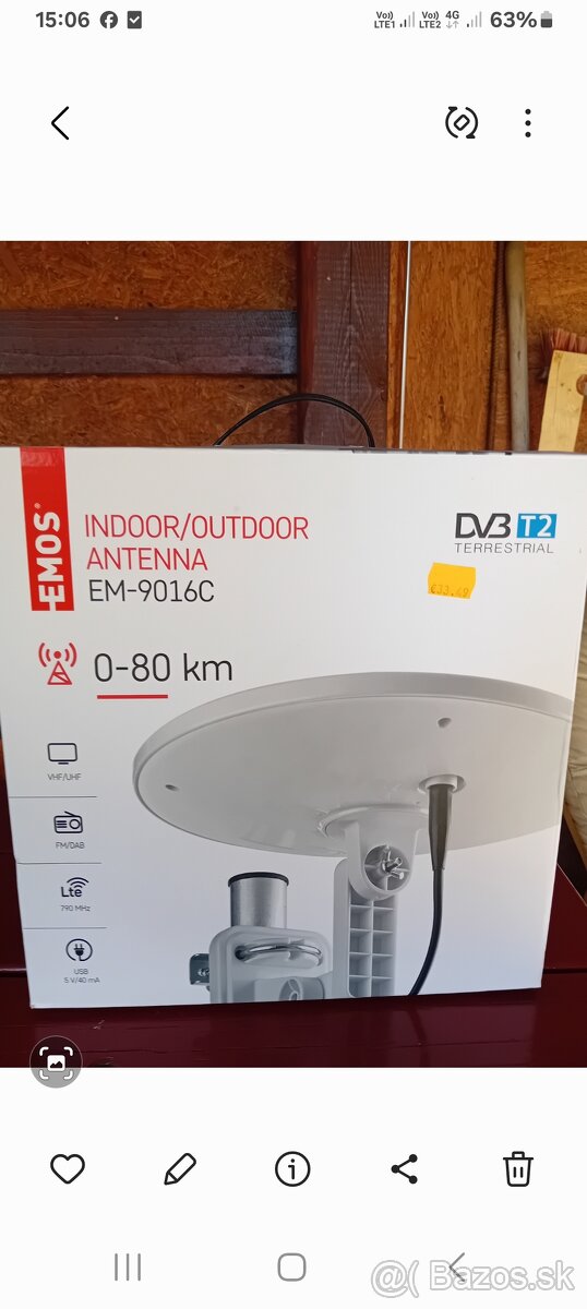 ANTÉNA PRENOSNÁ