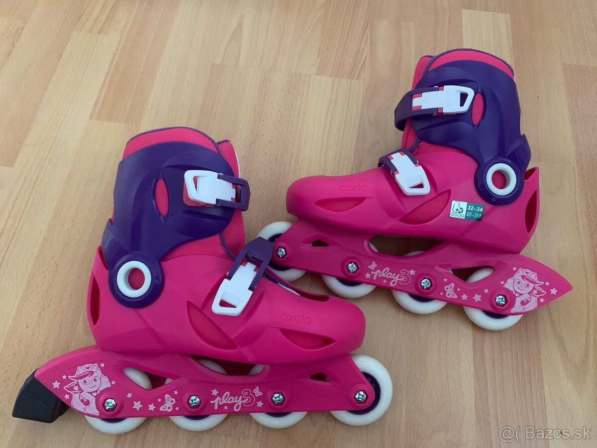 Detske kolieskové korcule Oxelo
