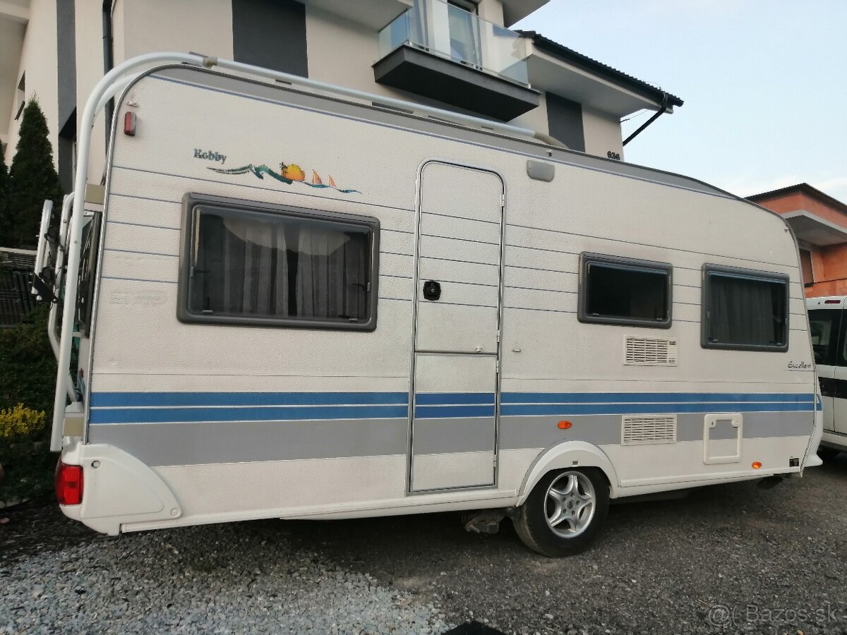 Karavan/ Obytný príves Hobby 470 Excellent Mover