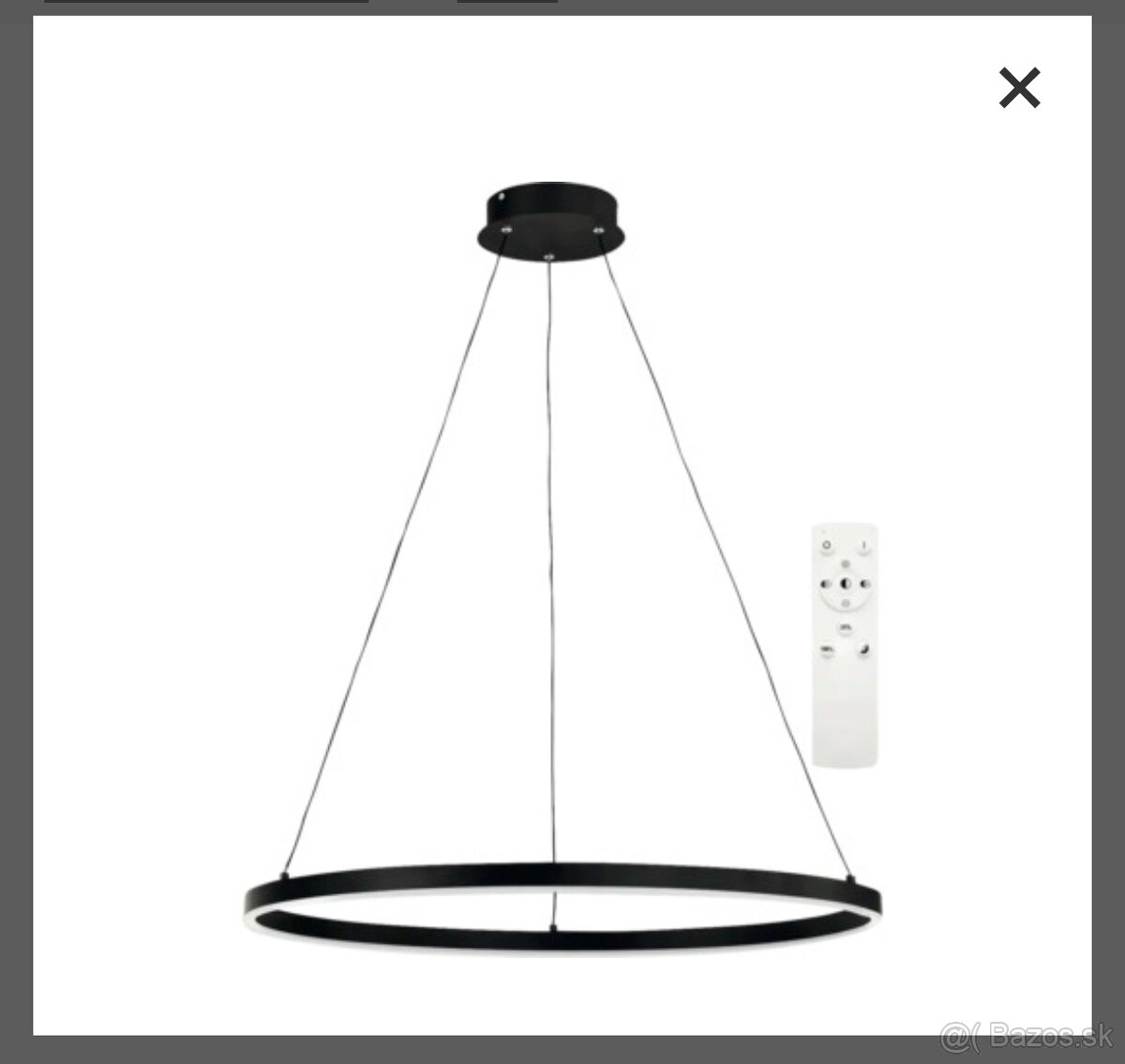 Závesné svietidlo kruh 70cm Top Light