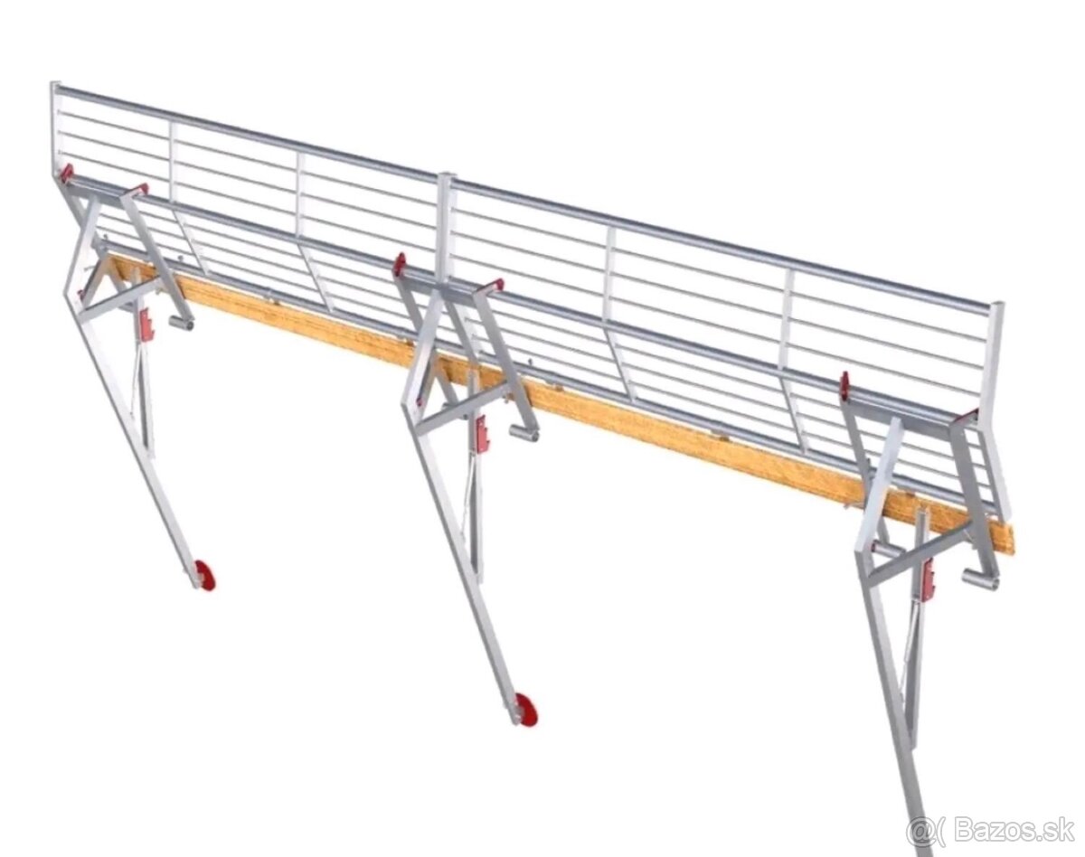 RSS Dachrandsicherung 12 Meter – für PV-Montage