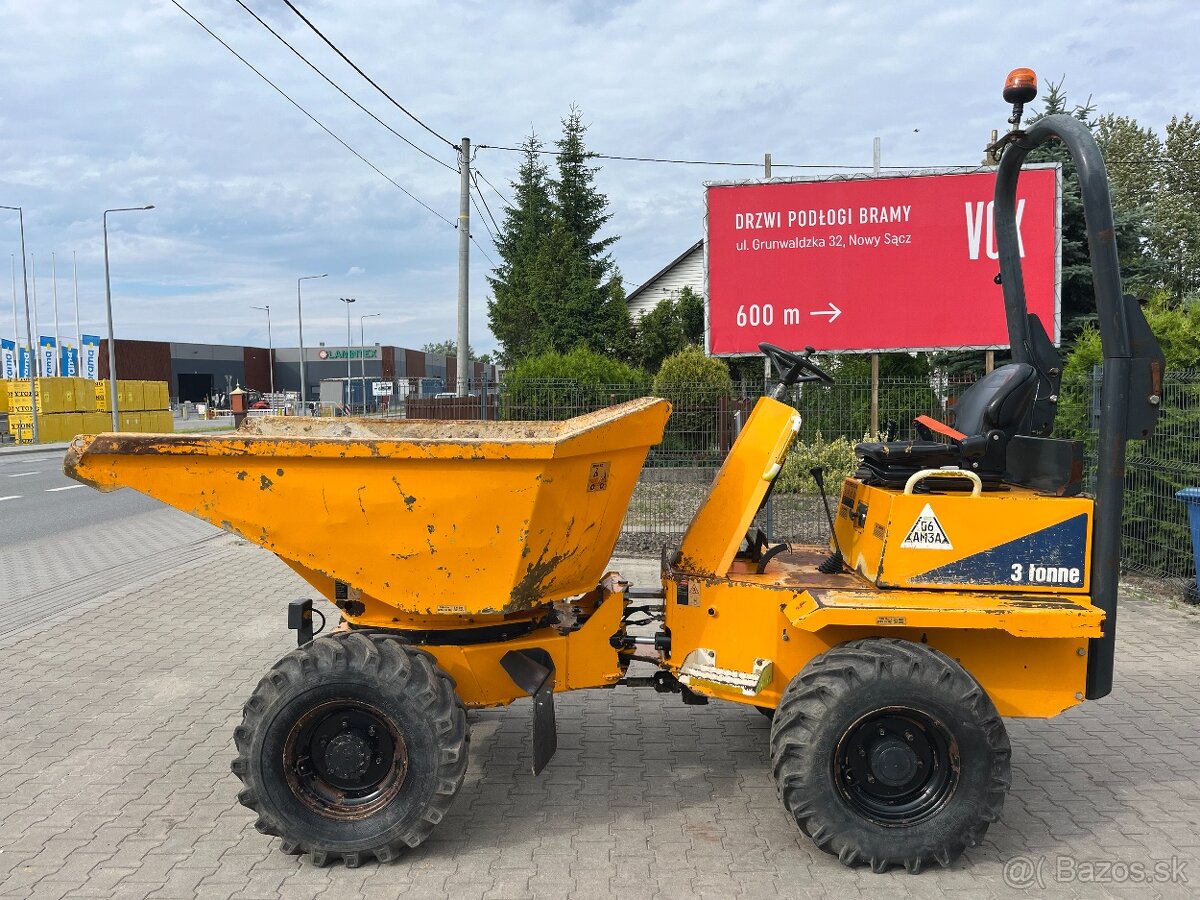Dumper damper vyklapac Thwaites Mach 573 3Tonne, Wacker