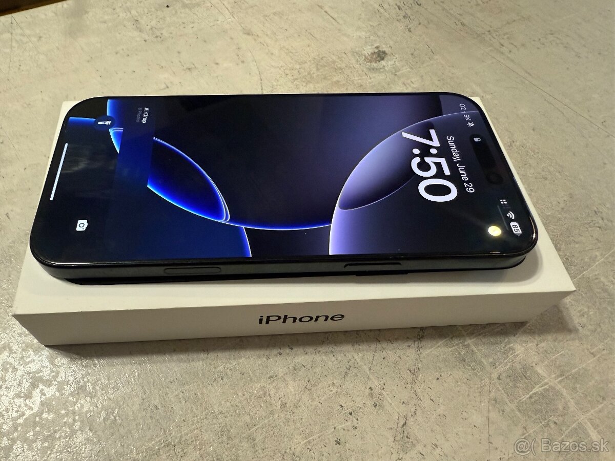 iPhone 16 Pro Max 265 Space Grey - Urgent