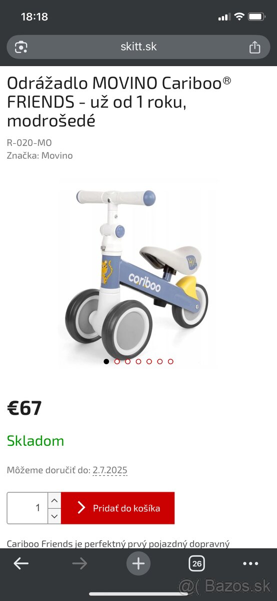 Odrazadlo movino cariboo