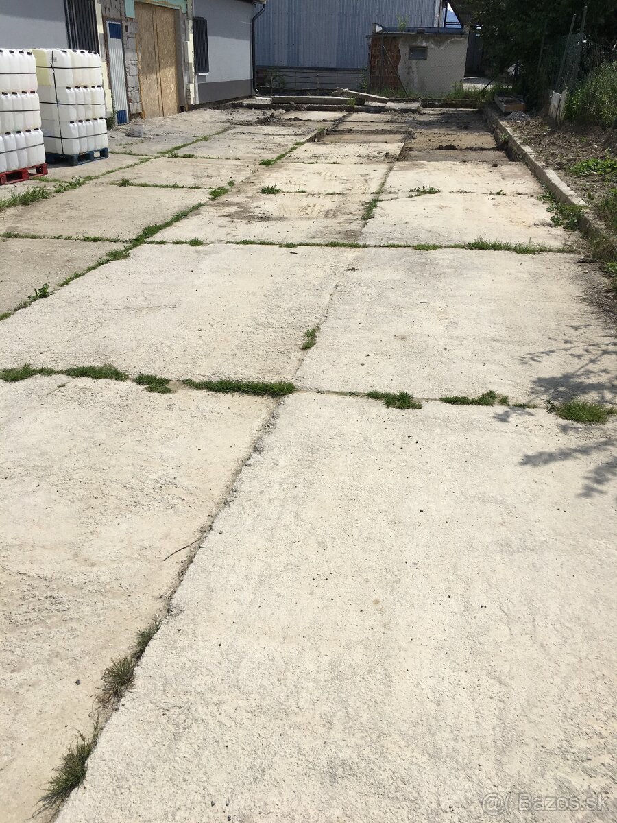 Betonove panely 3x2 m na predaj