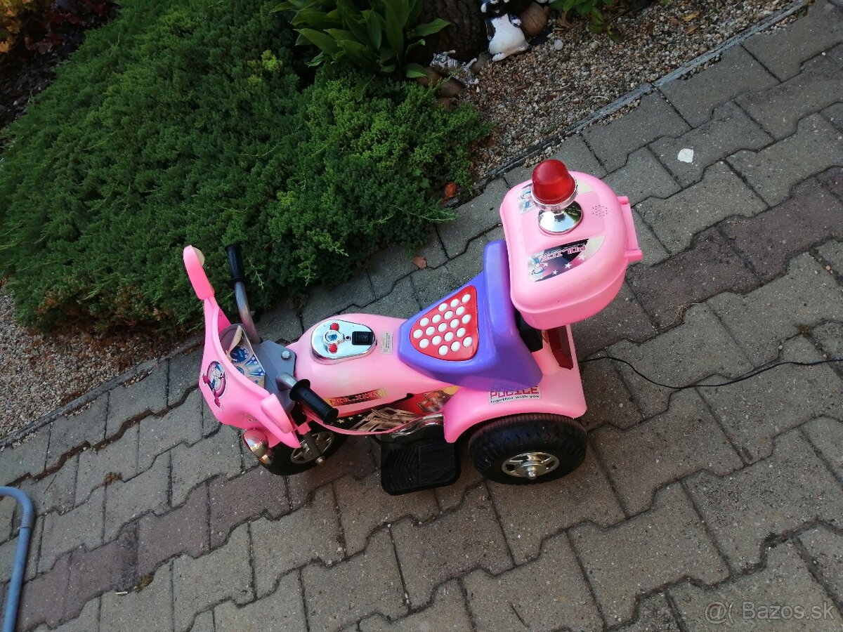 Motorka detská elektro