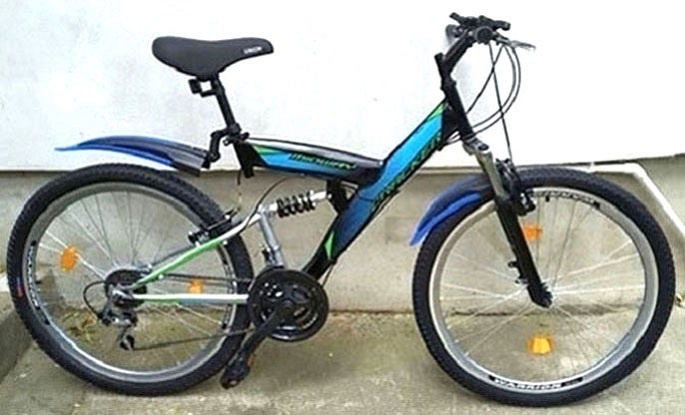 Celoodprúžený horský bicykel