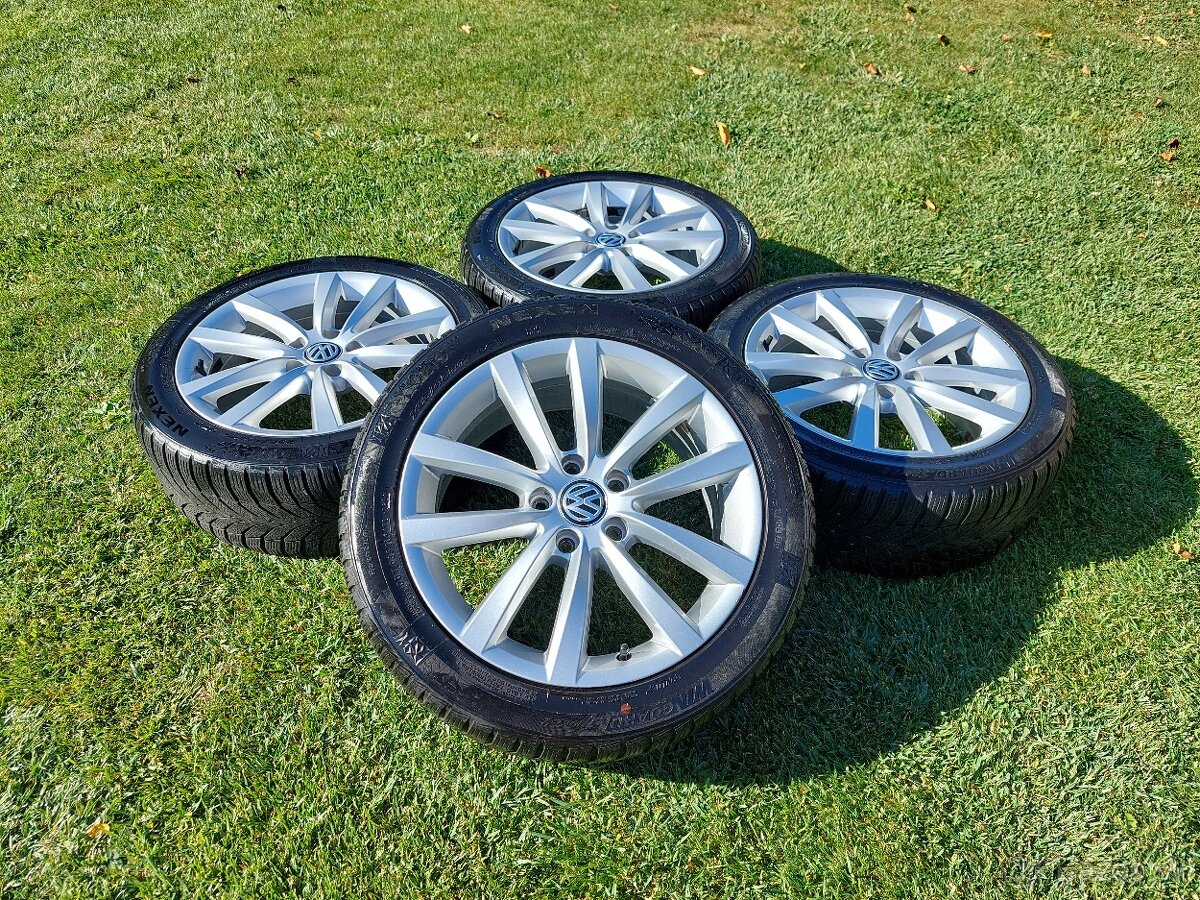 Alu disky W.5x112 R17 Zimna Sada.