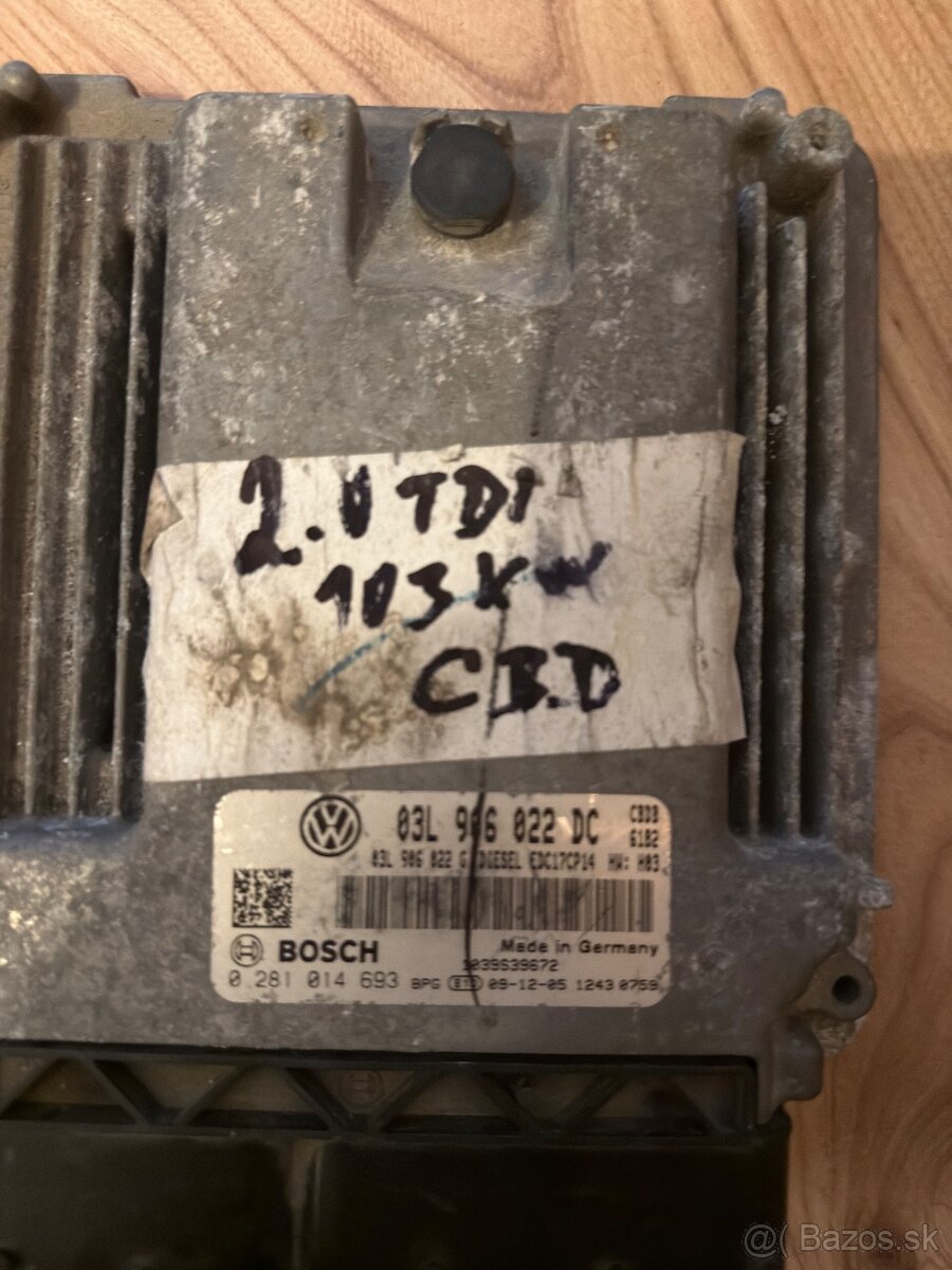 Riadiaca jednotka 03L 906 022 DC