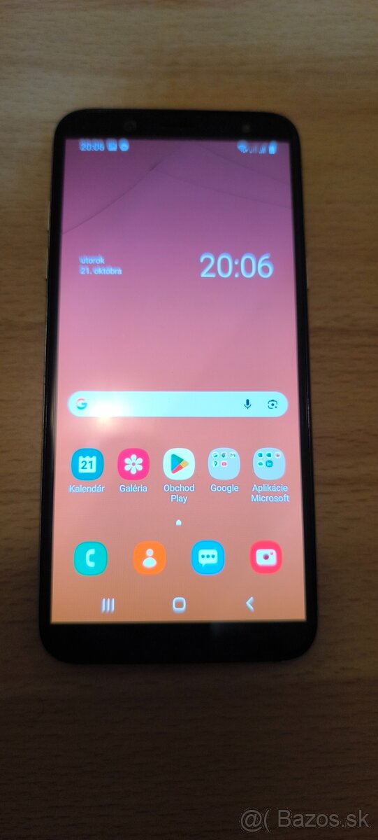 samsung A6 zlaty 2sim + pamatovka +darcek mobil a tablet