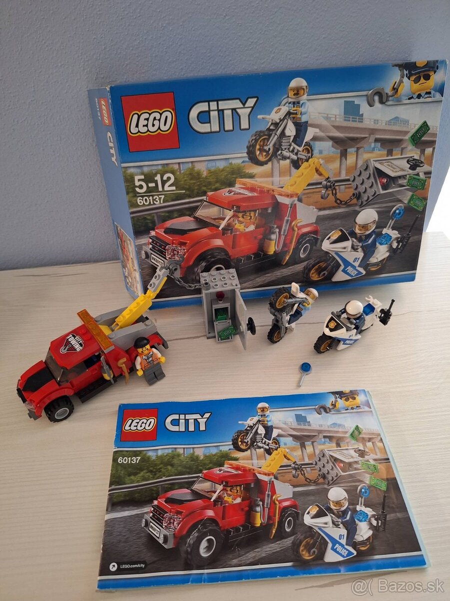 Lego City 60137 Odťahové vozidlo