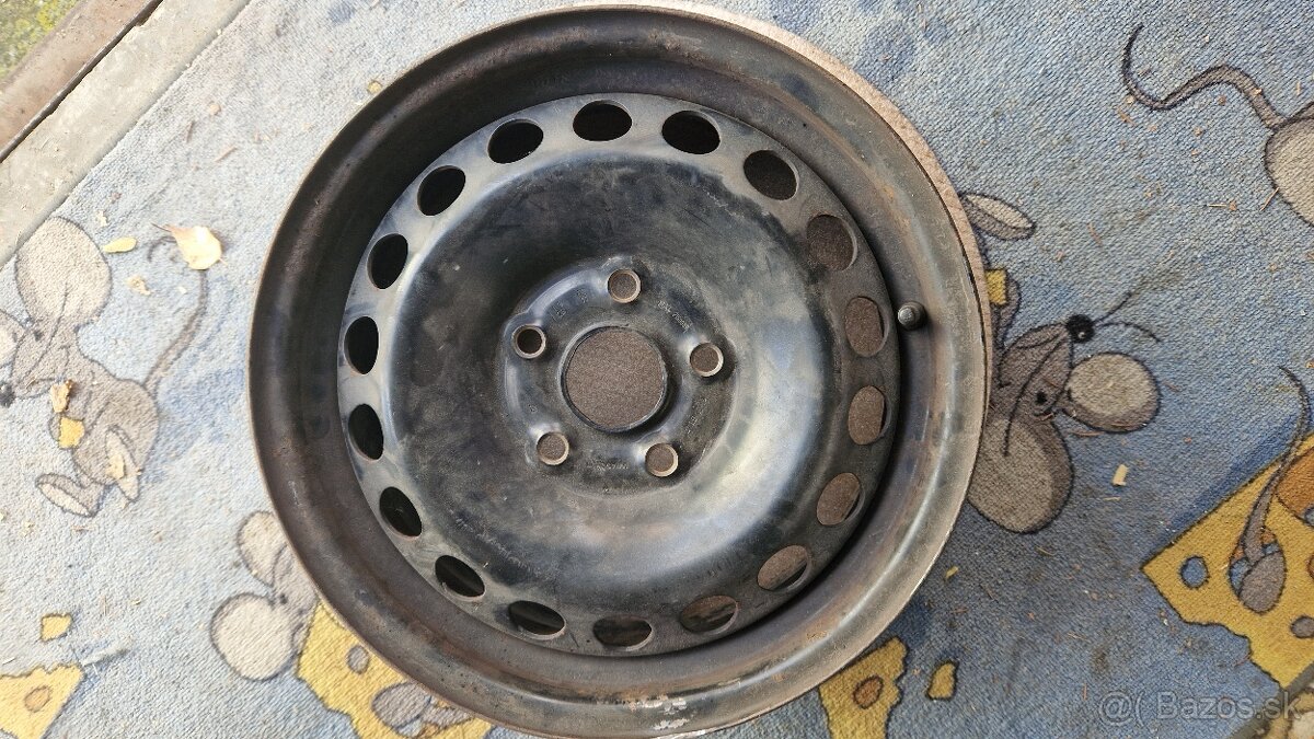 Plechové disky 5x112R15