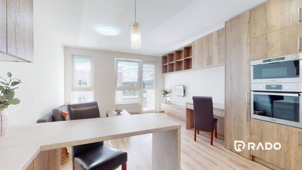 RADO | Nájom garsónka, 34 m2 | kryté parkovanie | Odevná, Tr