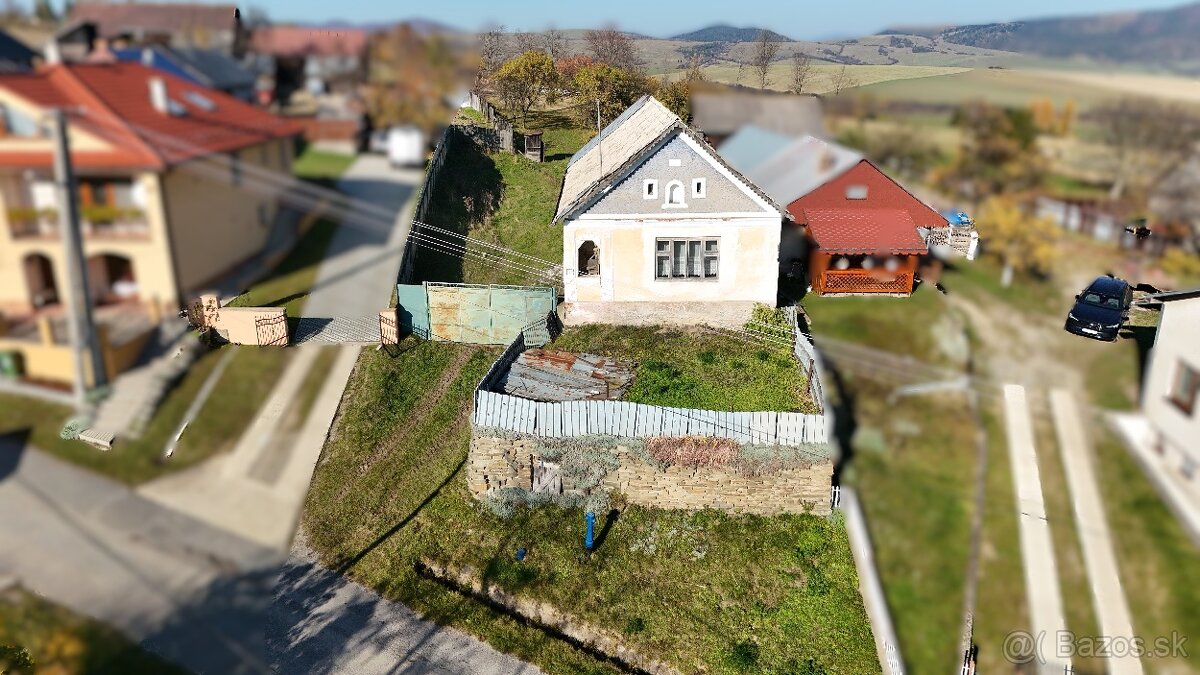 Lukratívny pozemok s domčekom v Polome