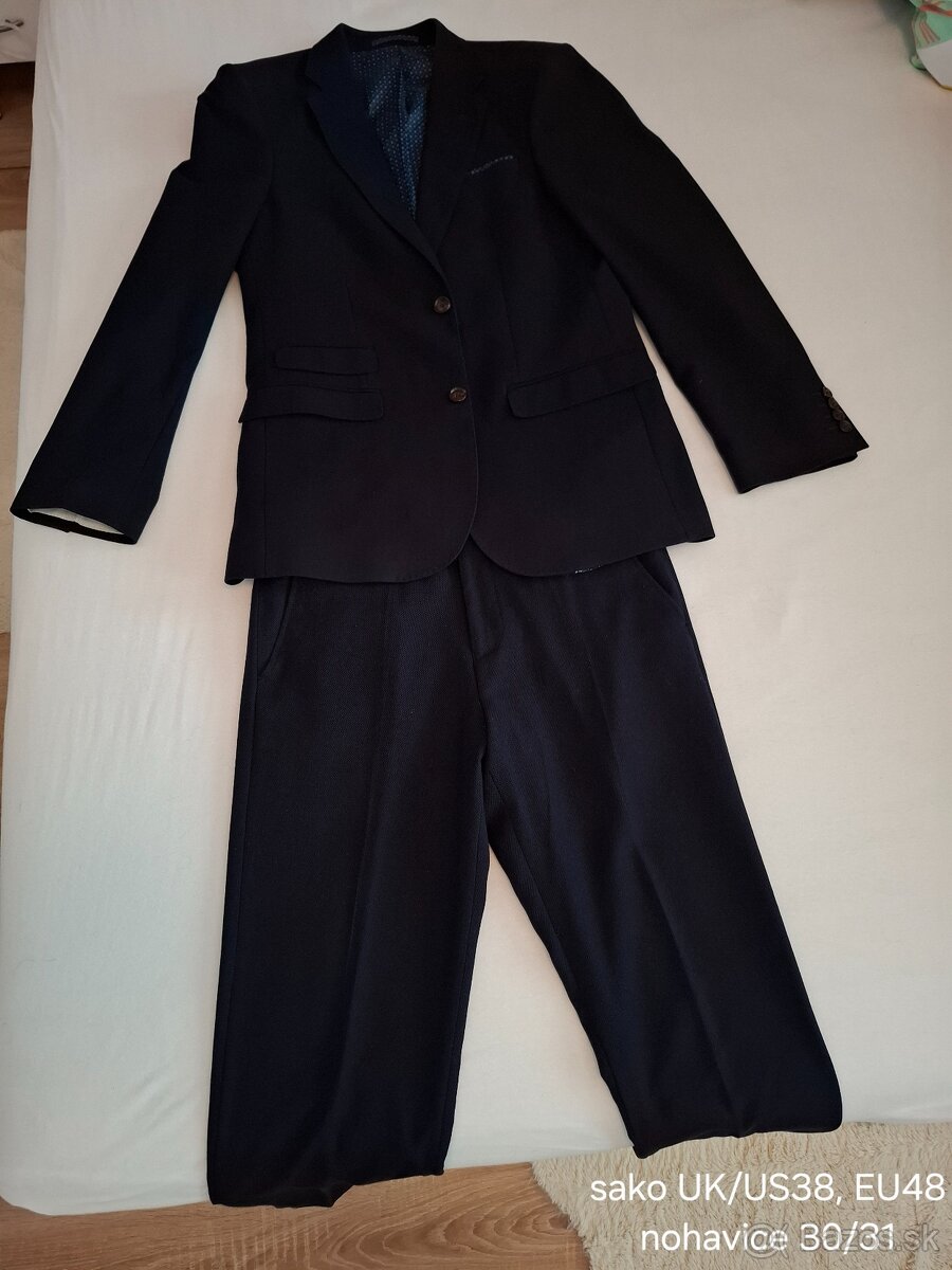 Pansky oblek tmavomodry