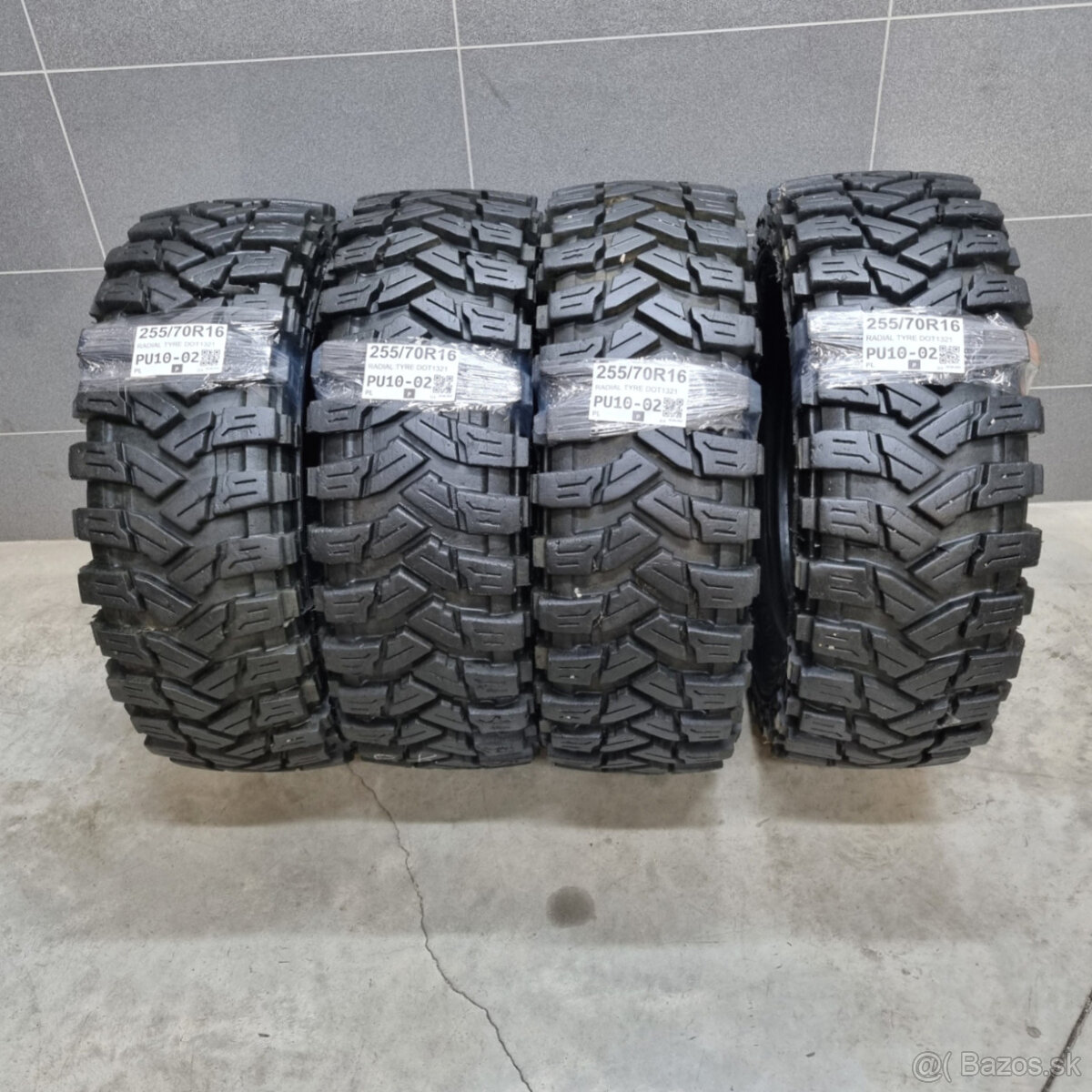 Letné offroad pneumatiky 255/70R16 RADIAL