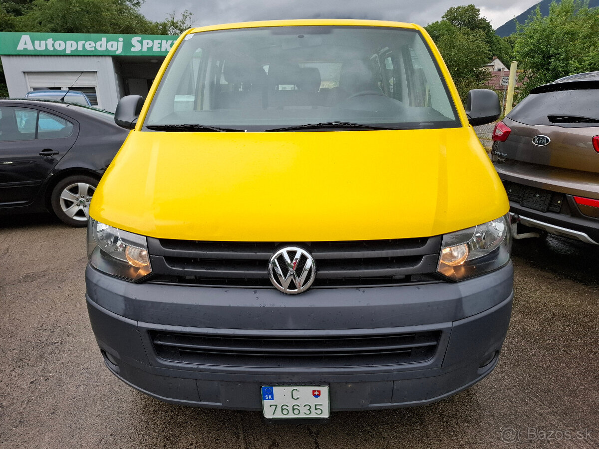 VW TRANSPORTER 2,0 TDi 9-miestny, 2012