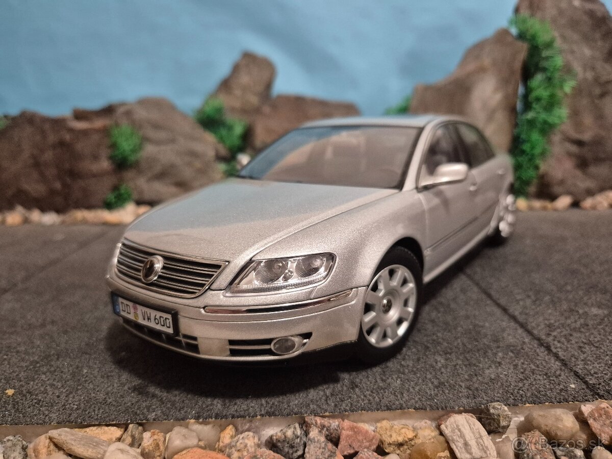 Prodám model 1:18 Volkswagen phaeton 2002