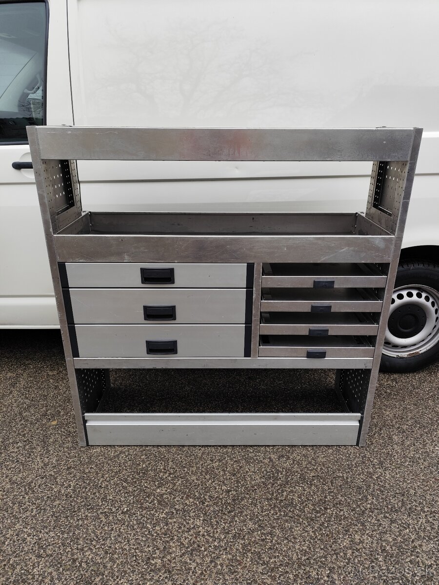 Regále do auta Aluca sada