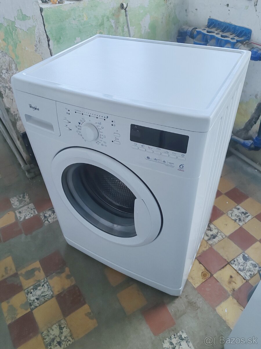 Predám práčku Whirlpool 6kg 1200rpm