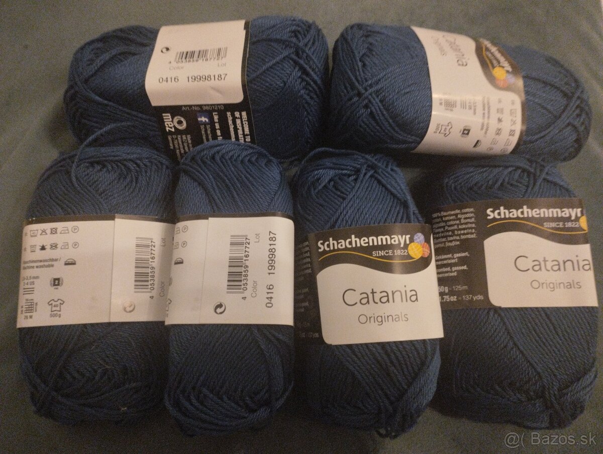 Vlny na pletenie a háčkovanie