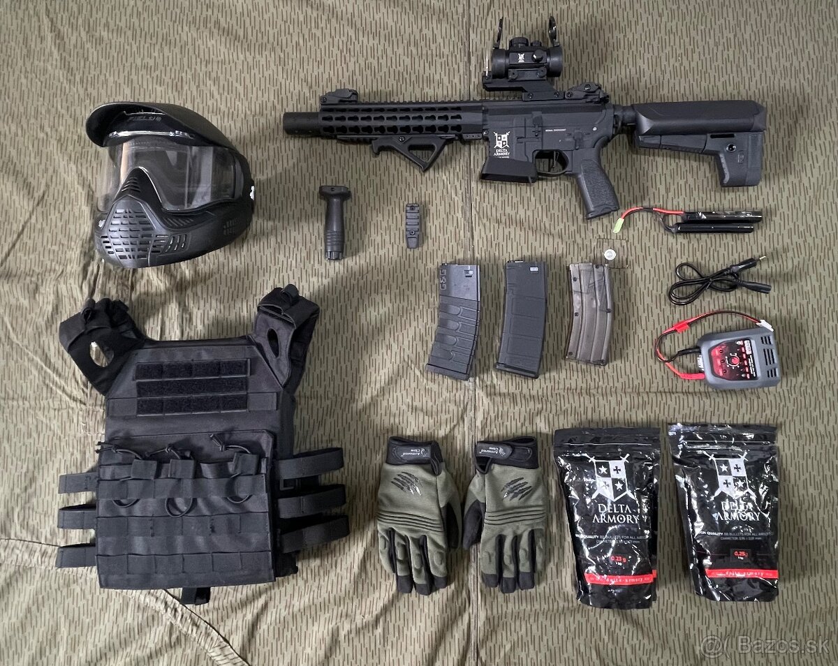 Kompletná airsoft výbava