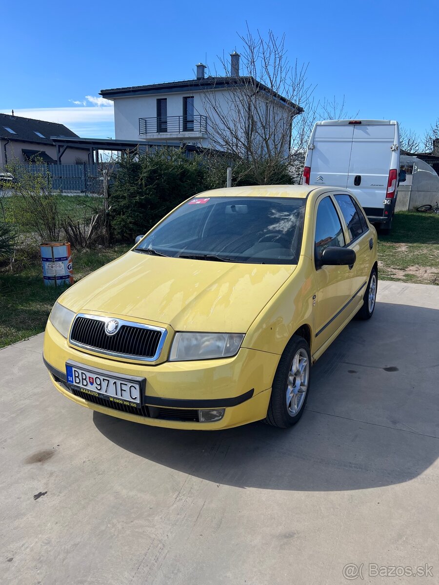 Škoda fabia 1.4mpi 2002
