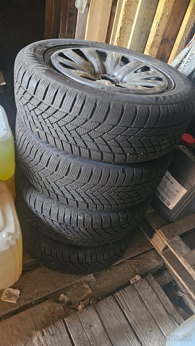 Zimné Pneu Nordicca 215/55 R17 na Diskoch ET41