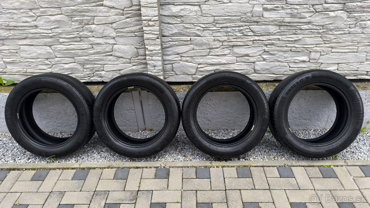 letné pneumatiky Continental 215/55 R17 94W