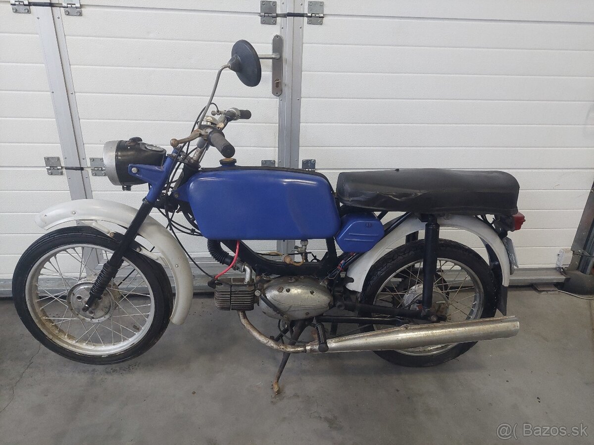 Jawa Mustang s TP a ŠPZ