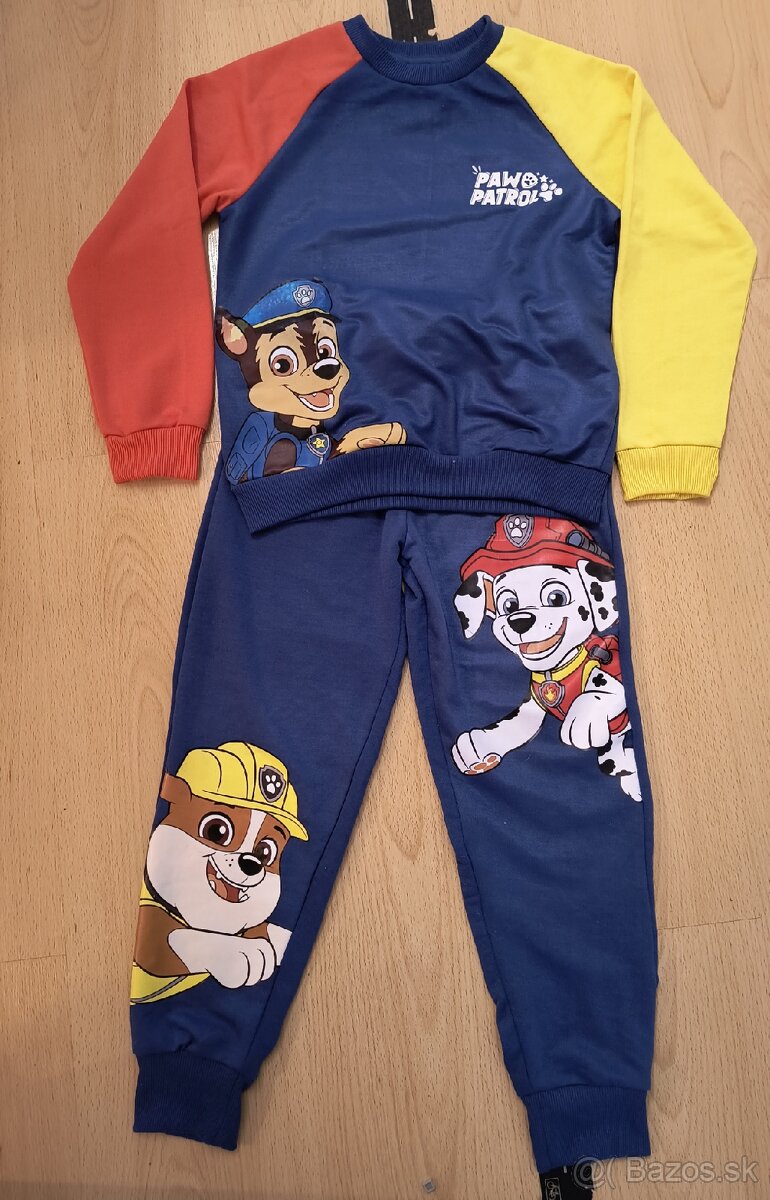 Tepláková súprava nová.. paw patrol v128 -