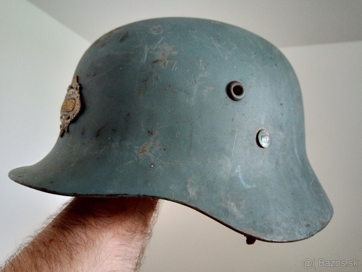 madarská prilba 38 M Luftschutz
