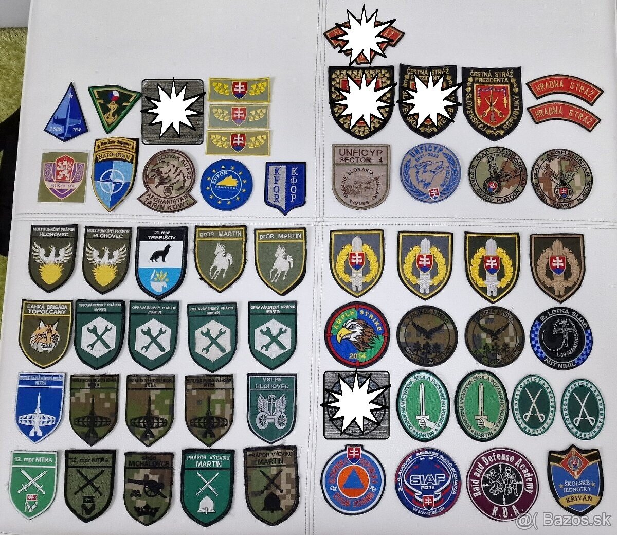 (Aktualizacia) Predám/Vymením vojenské nášivky