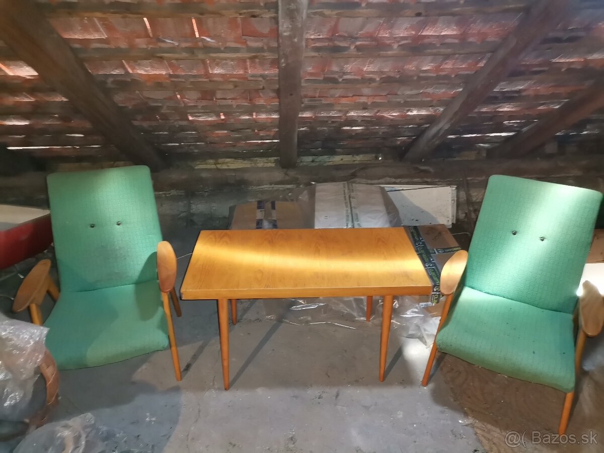 Retro kreslá