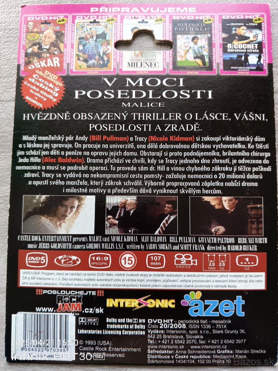 Filmy na DVD