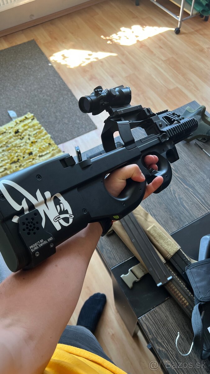 Konplet Airoft výbava, P90 + colt 1911