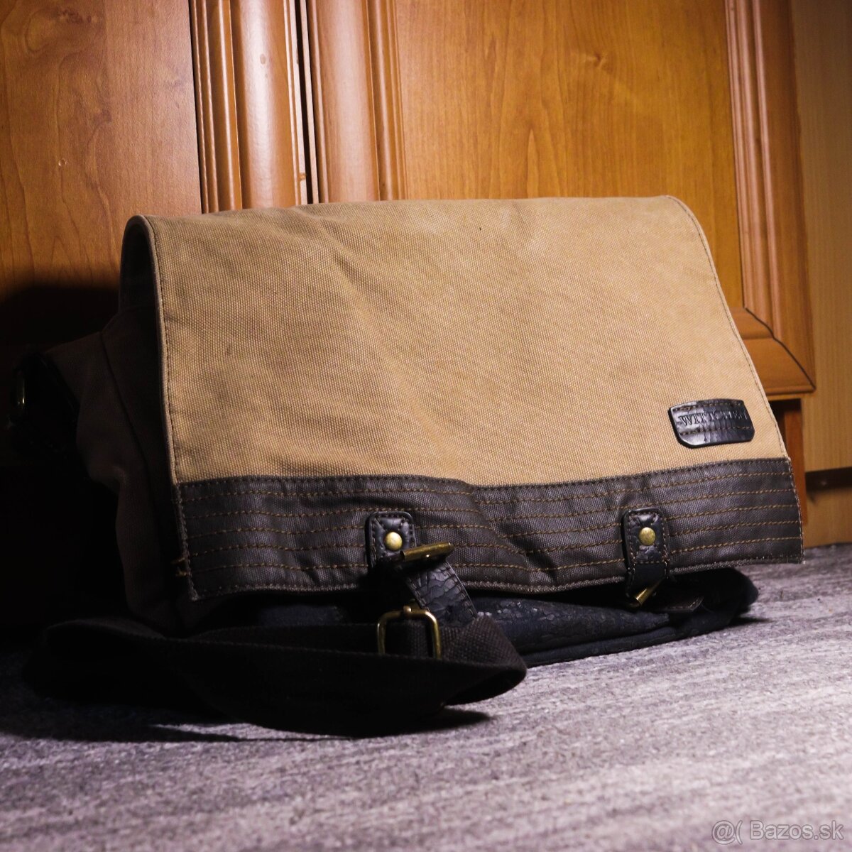 Béžová elegantná crossbody taška Wittchen UNISEX