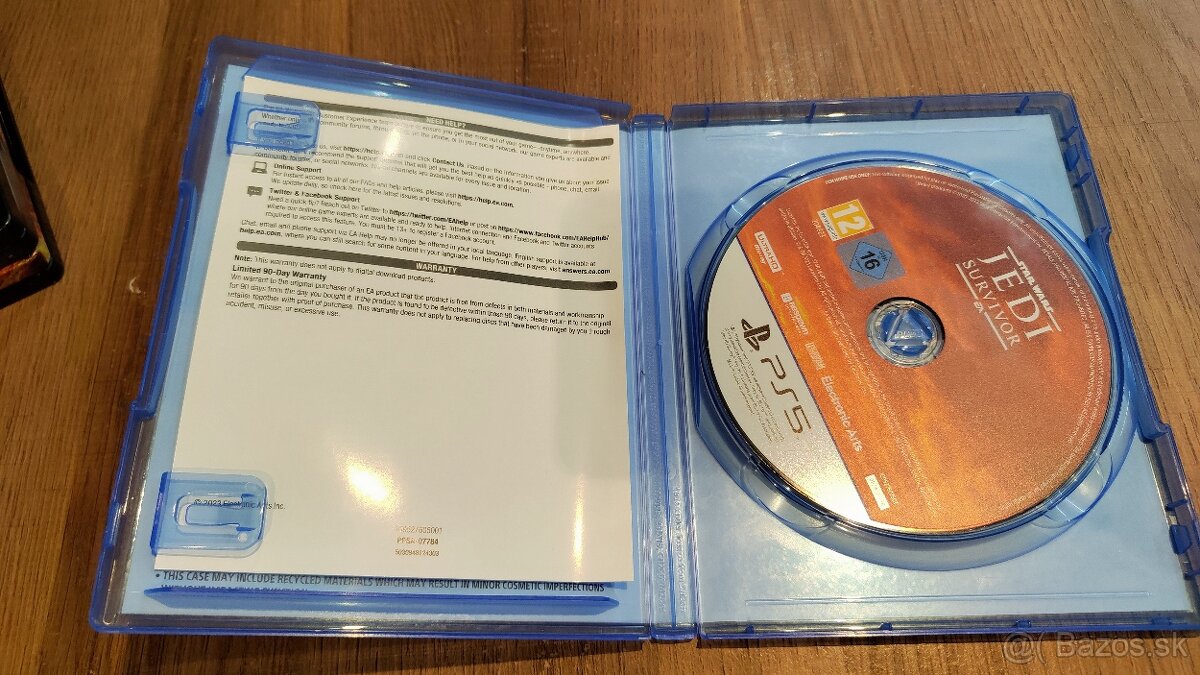 Hry na PS5 (Jedi survivor, Final fantasy VII Rebirth)