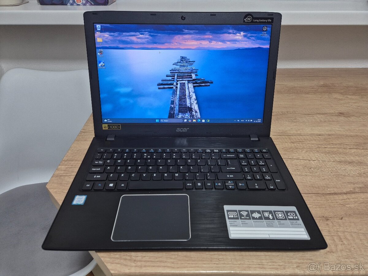 Acer Aspire E15 /Core i3-8130U/8GB RAM/FHD IPS/SSD+HDD